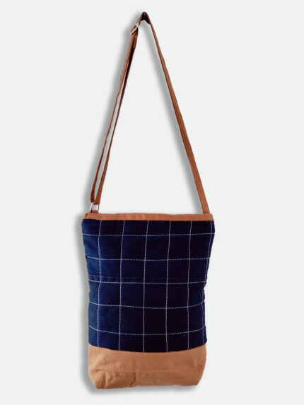 blue-check-long-bag